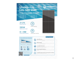 182mm,525--550w,half Monocrystalline