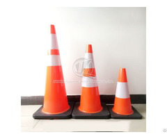 Pvc Traffic Cone With Black Base