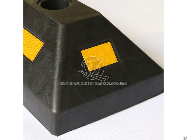 Rubber Wheel Stopper 560x150x100