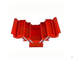 Double Handles Metal Folding Tool Box