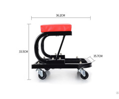 Rolling Creeper Seat Mechanic Stool Chair Repair Tools Tray