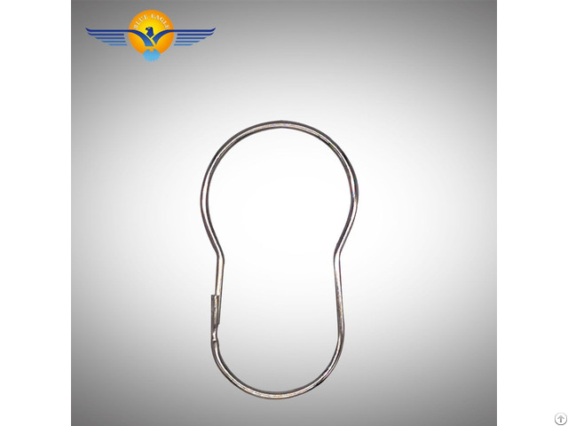 Aluminum Dual Shower Curtain Hooks