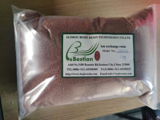 Aniline Removal Resins From Wastewater