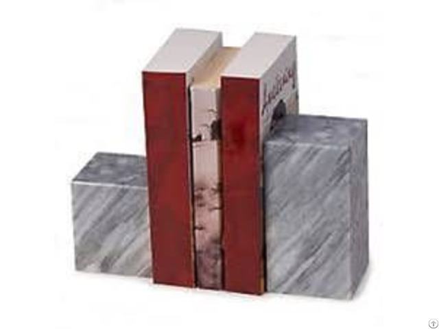 Bookends Made Up Of Marble