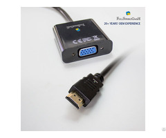 Hdmi To Vga Converter Full Hd 1080p