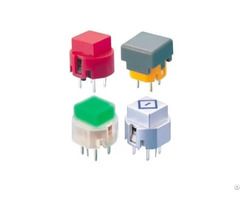 Iso9001 Illuminated Tact Switch C Insulation Resistant For Led Lights