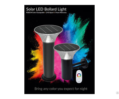 Ik10 Vandal Resistant Solar Bollard Light