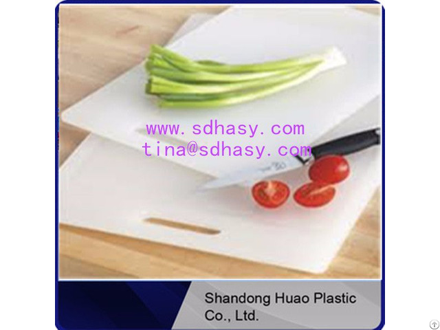 Eco Friendly China Factory No Toxic Pe Plastic Chopping Boards