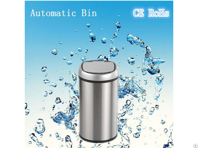 12l Stainless Steel Bin Automatic Dustbin Sensor Trash Can Gyt12 2c Y