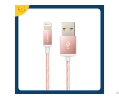 1000mm 1500mm Braided Charging Data Cable For Iphone