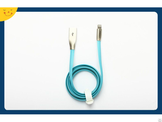 1000mm Zinc Alloy Charging Data Cable For Iphone