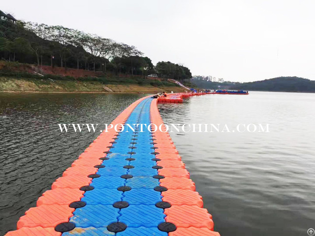 Floating Dock System For Boat And Water Sports