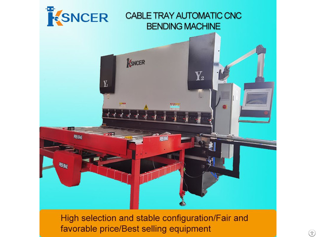 63t2500 Sncer Cable Tray Automatic Cnc Bending Machine