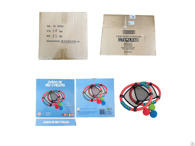 Mini Disc Net Ball For Kids Beach And Pool Play Games