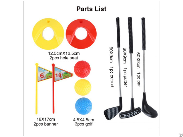 Golf Sets For Kids Toy Outdoor Entertainment And Training