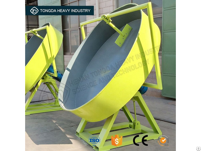 Dung Manure Fertilizer Disk Granulating Equipment Manufacturer