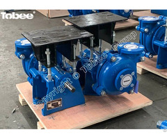 Tobee 1 5x1 Ah Horizontal Slurry Pumps With Metal Lined