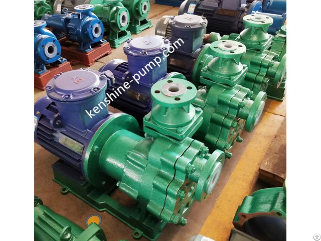 Fluoroplastic Liner Self Priming Magnetic Pump