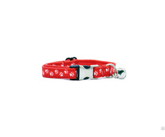 Paw Print Cat Collar