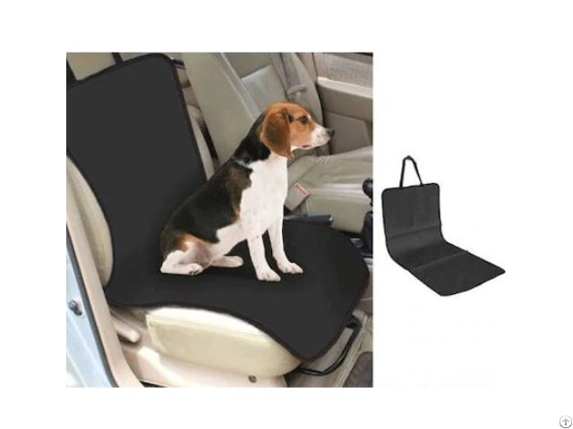 Single Dog Cat Seat Cover In Vehicle