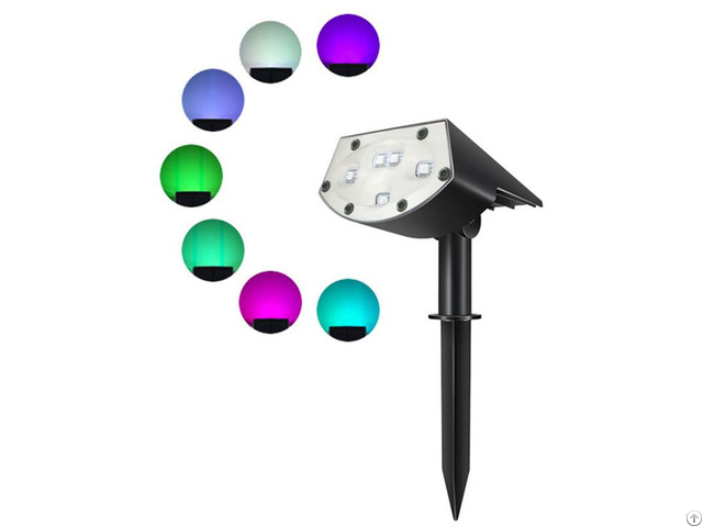 Coloured Solar Ground Lamp