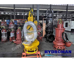 Hydroman™ Tjq300 30 55 Electric Submersible Agitator Sand Pump With Jet Ring