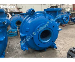 Tobee 6x4 D Ahr Centrifugal Slurry Pumps Are Used In Iron