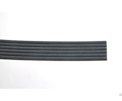 High Fexibility Automobile Top Quality Rubber Black V Ribbed Belt