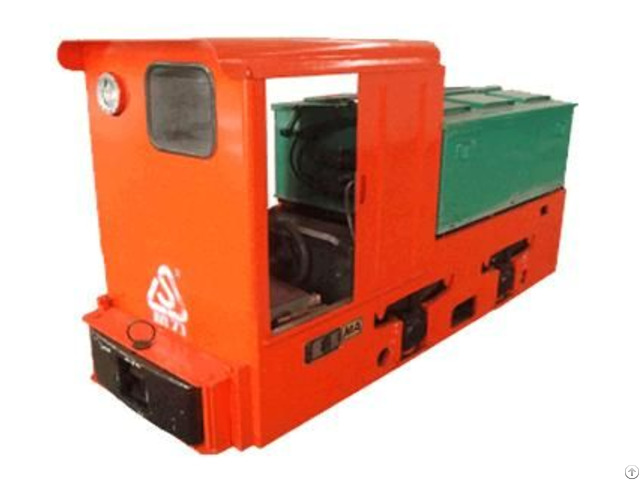 Explosion Proof Narrow Gauge Battery Locomotive For Mine Tunnel Transportation