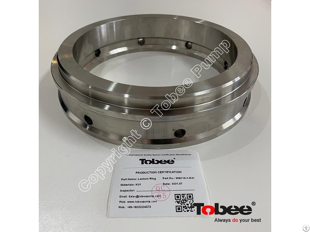 Tobee G118 1 K31 Lantern Restrictor Ring