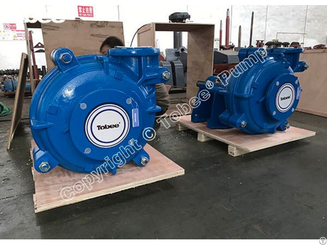 Tobee 6 4d Ahr Rubber Lined Slurry Pump