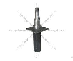 Trailer Stub Axle Spindle With Flange For Drum Brake Assembly