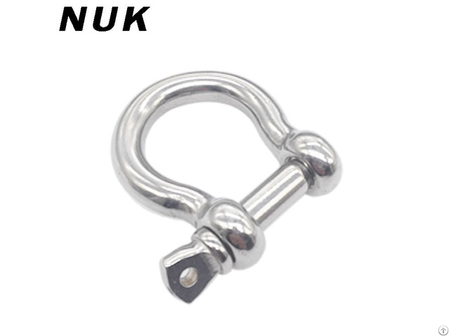 European Type Stainless Steel 304 And 316 Bow Shackle