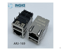 Ingke Ykju 63192nl Direct Substitute Abracon Arj 169 Modular Connectors Jacks