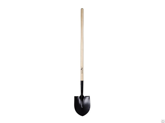 Garden Tools Round Point Wood Handle Shovel