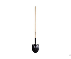 Garden Tools Round Point Wood Handle Shovel