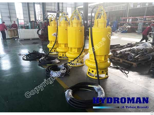 Hydroman Submersible Sand Slurry Pump With Jet Ring