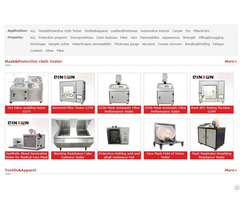 Air Permeability Tester Textile Test Equipment