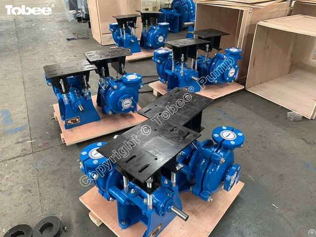 Tobee® 2x1 5 B Ah Pumps On Site Which Used For Severe Slurry Conditions With Coarse Particles
