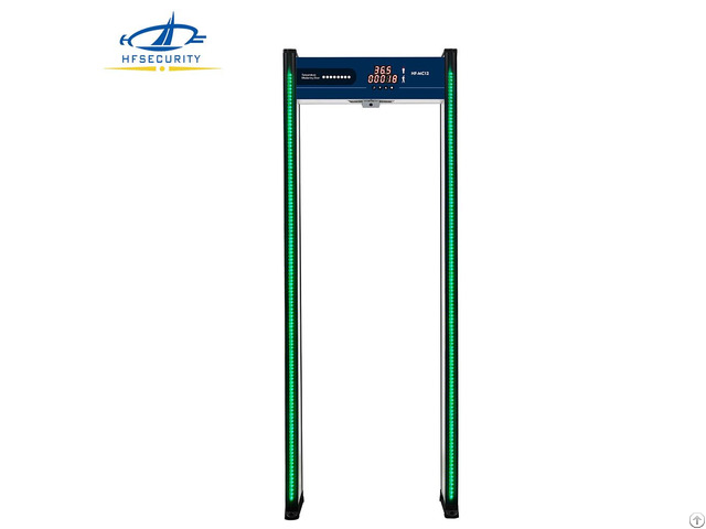 Mc12 Ai Non Touch Temperature Measuring Door