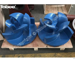 Tobee Designs And Manufactures Ahf Horizontal Froth Slurry Pumps Parts Impellers