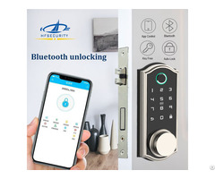 Hfsecurity Bp03 Biometric Remote Control Bluetooth Fingerprint Door Lock