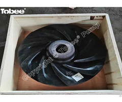 Tobee 10x8 Slurry Pump Rubber Material Impeller Parts Fam8147r55