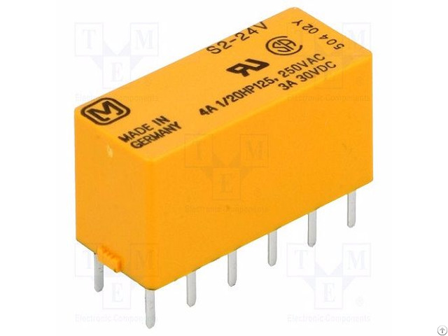 Non Latching S Series Power Relay S2 24vdc