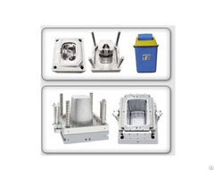 Plastic Office Dustbin Injection Mold Maker