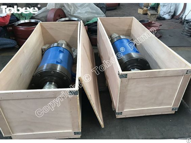 Tobee Horizontal Centrifugal Slurry Pump Wetted Spare Parts Bearing Assembly