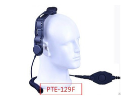 Bone Conduction Firefighter Communication Helmet Headset For Two Way Radio