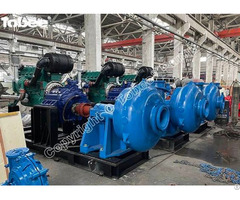 Tobee Diesel Engine Driven Dredging Pumps With Gearbox