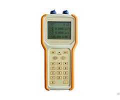 Handheld Transit Time Ultrasonic Flow Meter For Water