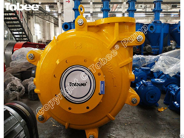 Tobee® 8 6e Ahr Rubber Lined Slurry Pump